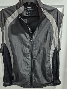 Illuminite Men's Black Reflective Vest